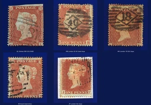 1854 SG17 1d rotbraun gute gebrauchte - gebrauchte Positionen GL-JF Auswahl aus 5 kbis - Bild 1 von 8