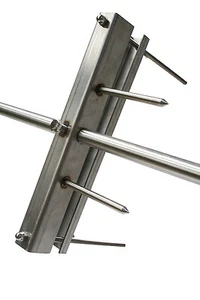 Heavy Duty Hog Roast Spit Fork with Integrated Leg brackets - Picture 1 of 4