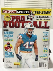 ATHLON Sports 2019 NFL Preview Magazine Preview PRO Football - Picture 1 of 10
