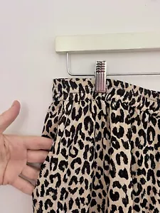 “Bardot” Size 42/14 Leopard Print, Elastic Waist Very Comfy. Good Condition - Picture 1 of 7