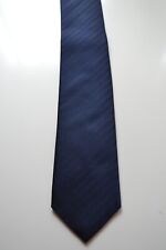 T.M Lewin navy blue silk necktie