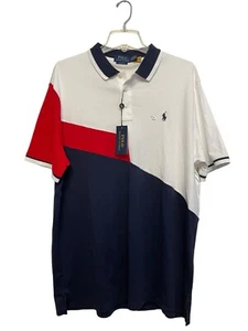 Polo Ralph Lauren Classic Fit Short Sleeve Polo Shirt Men Size XL Colorblock NWT - Picture 1 of 7