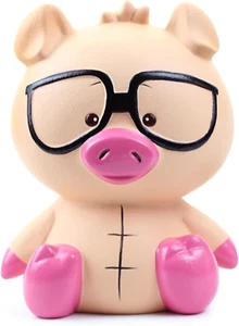 Pig Piggy Bank for Boys and Girl,Ceramic Pig Bank Money Box Toy,Coin Bank Birthd - Picture 1 of 7