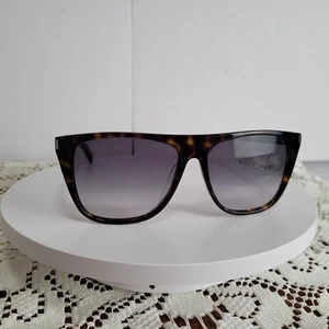 Saint Laurent Paris Sunglasses Tortoise SL 1/F 003 58-16-145 Made in Italy - Picture 1 of 18