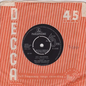 Ron Goodwin And His Concert Orchestra – 633 Squadron (1964) 7" vinyl VG- - Picture 1 of 4