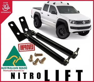 NITRO LIFT REAR TAIL GATE SLOW DOWN EASY UP STRUT SUIT VW VOLKSWAGEN AMAROK - Picture 1 of 2
