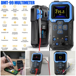 FNIRSI DMT-99 Handheld Digital Multimeter 10000 Counts Voltage Current Tester UK - Picture 1 of 20