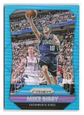Mike Bibby 2015-16 Panini Prizm Light Blue SP /199 #265-SAC KINGS - Image 1 of 2
