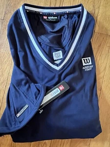 BRAND NEW Wilson Staff Advisory V Neck Tee Tennis T Shirt Mens XL NWT - Picture 1 of 10