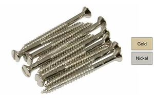 #3 X 1.25 Slotted Oval Head Wood Screw - Filtertron - Qty 10 - Picture 1 of 3