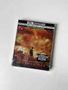 NEW Sealed US Oppenheimer 4K Steelbook Exclusive + Protector - Picture 1 of 3