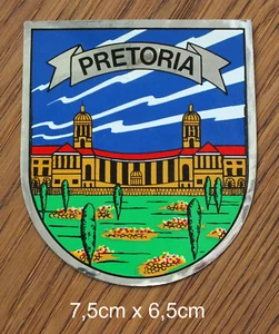 Sticker Aufkleber Pretoria Südafrika Union Buildings South Africa 80er Jahre 80s - Picture 1 of 1