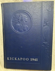 1941 Yearbook Owensville High School IN Great Photos With Signatures Very Rare - Picture 1 of 6