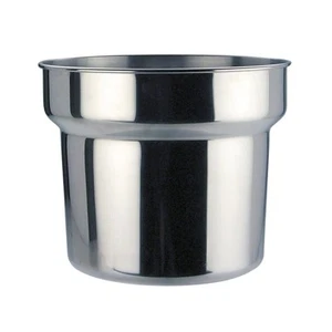 Stainless Steel Kitchen Soup Sauce Bain Marie Round Pot 4.2 Ltr 210Wx170Hmm - Picture 1 of 2