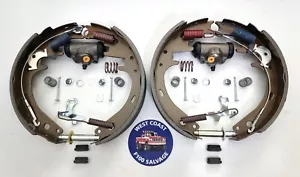 FORD 76-92 F100 BRONCO BRAKE OVERHAUL KIT SHOES, WHEEL CYL, SPRING,SELF ADJ,KIT - Picture 1 of 12