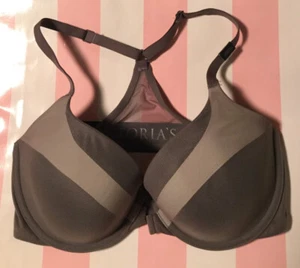 VICTORIA'S SECRET RACERBACK DEMI 34DD BRA FRONT CLOSURE BODY BY VICTORIA N6513 - Picture 1 of 5