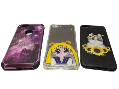 Funda Teléfono Sailor Moon Usagi Kawaii Anime Galaxy Cat Kitten Para iPhone 6 Plus 3 Foto 1 de 4
