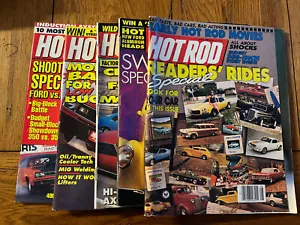Vintage Car Magazines Lot Of 5 Aug 1989 - July 1995 HOT ROD - Picture 1 of 6