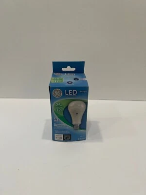 GE 65722 75w 12w Non-Dimmable Medium Base A21 LED Light Bulb Daylight 1100 lumen - Image 1 of 2