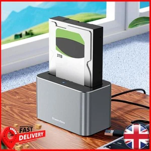 Reader Converters Docking Station 5Gbps for 2.5 & 3.5 Inch SATA/SAS HDD SSD - Photo 1/9