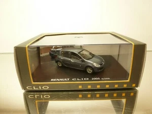 SOLIDO RENAULT CLIO 2005 5 DOOR - GREY METALLIC 1:43 - GOOD IN BOX - - Imagen 1 de 6