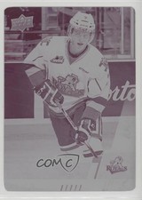 2017-18 Upper Deck CHL Printing Plate Magenta 1/1 Scott Walford #187 z1b