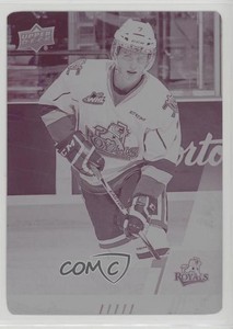 2017-18 Upper Deck CHL Printing Plate Magenta 1/1 Scott Walford #187 z1b