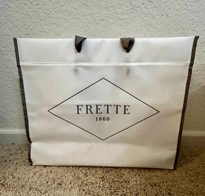 Authentische Frette Stoff feine Bettwäsche Aufbewahrungstasche 20" x 16" x 5" - Bild 1 von 4