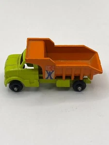 Lone Star Tuf-Tots 607 'Big L' Dumper Lorry Orange & Green V.G condition - Picture 1 of 7