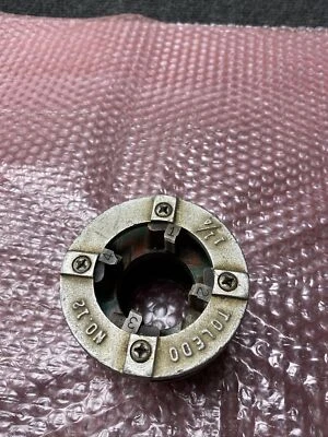 TOLEDO NO-12 1-1/4" CABEZA TROQUEL ROSCADORA DE TUBOS PARA FONTANERÍA Foto 1 de 4