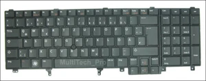 DE Tastatur Dell Latitude E5520 E5520m E5530 E6520 E6530 Serie ohne Beleuchtung - Bild 1 von 1