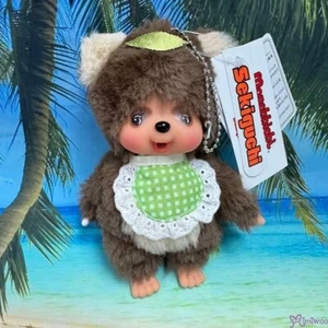 263080 Monchhichi Friend Mascot 14cm Keychain - TanuTanu Raccoon ~ NEW ARRIVAL ~ - Picture 1 of 6