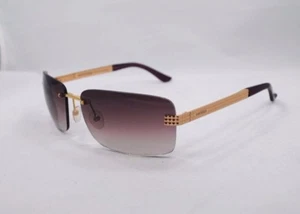  New Authentic BOUCHERON BOU46/S DENMD Gold PLATED Sunglasses  - Picture 1 of 6