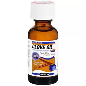 Humco Clove Oil 100% Pure Therapeutic Grade Essential Oils Air Freshener 1 Fl Oz - Picture 1 of 1