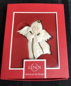 Lenox Engel Ornament mit Aufhänger Quaste #825013 American by Design mit Box - Bild 1 von 7