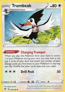 Trumbeak 144/185 Pokemon Vivid Voltage - Picture 1 of 2