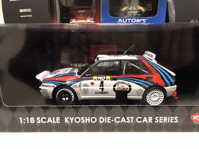 Kyosho Lancia Delta HF Rally Montecarlo ‘92 Nigth 1:18 - Immagine 1 di 3