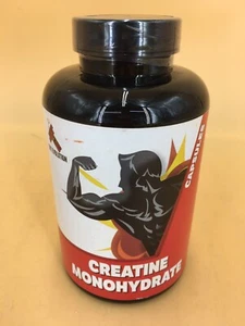 Creatine Monohydrate Capsules 50 Servings, 3,000 mg per Serving EXP 1/2026 - Picture 1 of 2