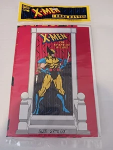 Vintage 1993 Marvel Comic X-Men Wolverine Door Banner 27” X 60” Party Decor New! - Picture 1 of 6