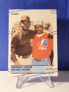 1988 Fleer Super Star Specials Tony Gwynn and Tim Raines card #631