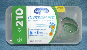 NEW Sealed Dr. Scholl's Scholls CF210 Custom Fit Orthotic Inserts CF 210 - Picture 1 of 1