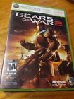 Gears of War 2 (Xbox 360, 2008)-Complete In Box Good Condition