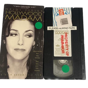 Heidi Fleiss Hollywood Madam (1995), VHS Movie, BMG Video (1996), N. Broomfield - Picture 1 of 4