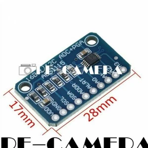 MÓDULO ADC ADS1115 4 CANALES 16 BITS I2C CON AMPLIFICADOR PRO GANANCIA - Imagen 1 de 2