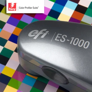 Fiery CPS Color Profiler Suite 3 mit EFI ES-1000 (x-rite i1 pro) NP 3.200€ - Afbeelding 1 van 7