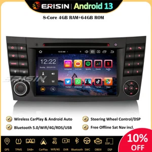 DAB+Android 13 Autoradio Head Unit Navi DSP Mercedes E/CLS/G Klasse W211 W219 - Bild 1 von 20