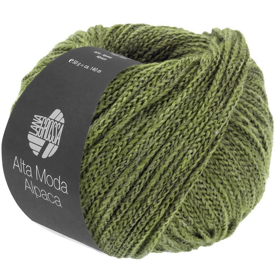 Wolle Kreativ! Lana Grossa - Alta Moda Alpaca 0097 resedagrün 50 g - Bild 1 von 1