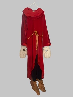 Fantasia Sorcerer Mickey Apprentice винтажный косплей костюм для взрослых S Disney - Изображение 1 из 4