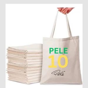 PELE Brazil Number Signed Tote Bag - Picture 1 of 1