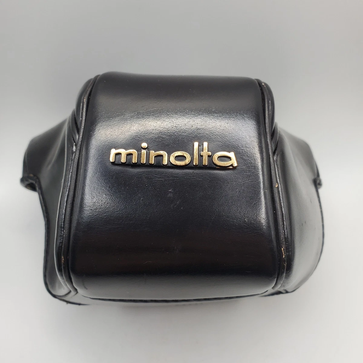 Funda Media De Cuero Negra MRZHOUCASE Para Leica Minolta CL - Protege Tu Cámara Con Estilo
